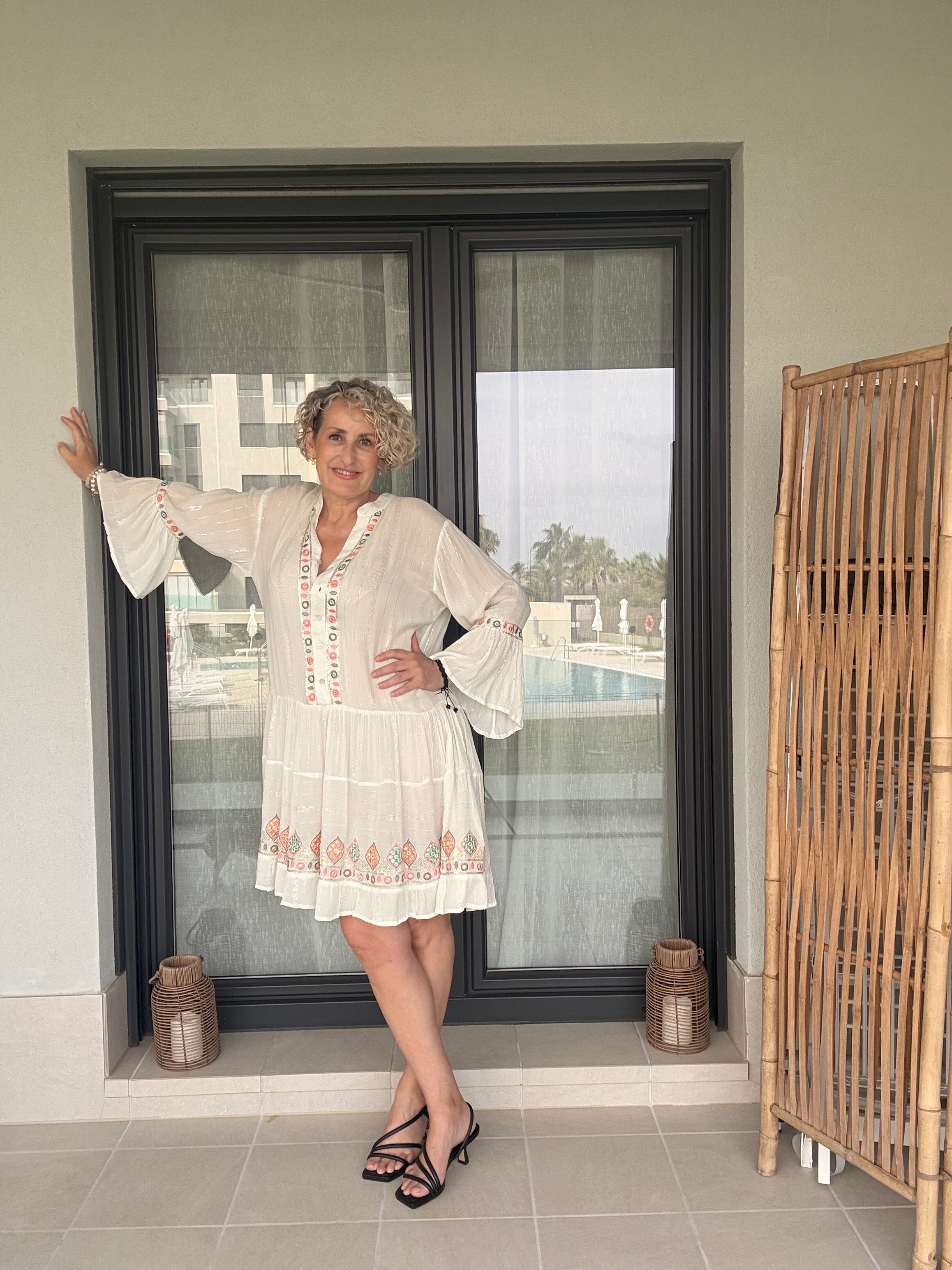 Vestido Boho Bordada