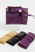 Set de Brochas Mini de Maquillaje con Estuche