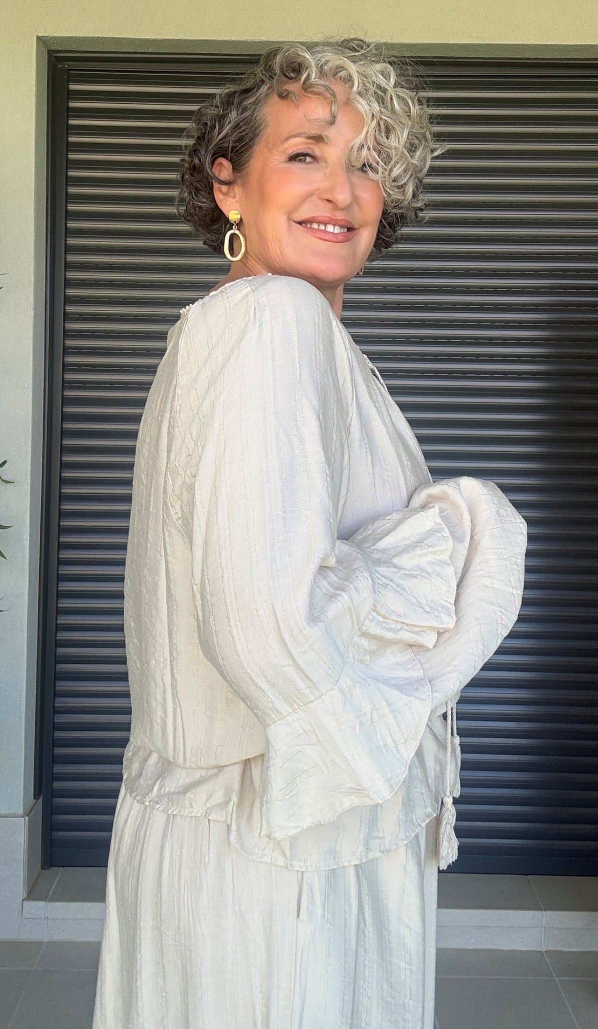 Blusa Boho Chic Beige