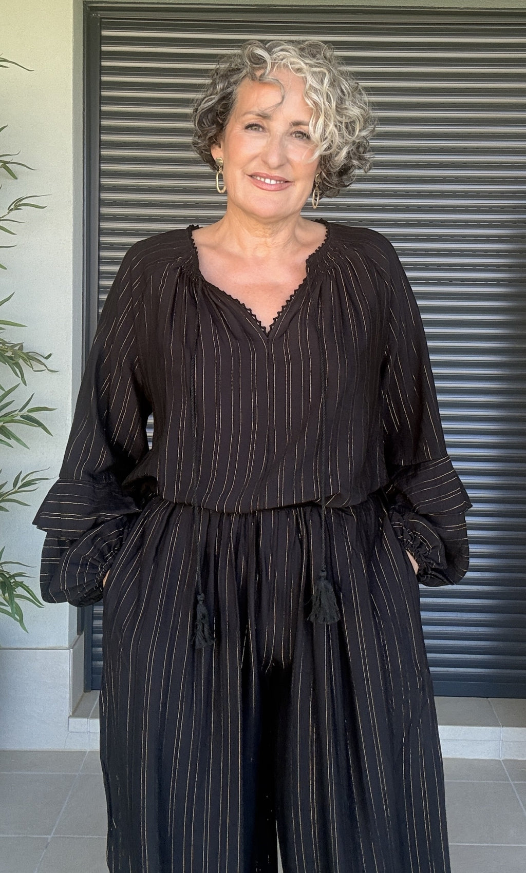 Blusa Boho Chic Negro