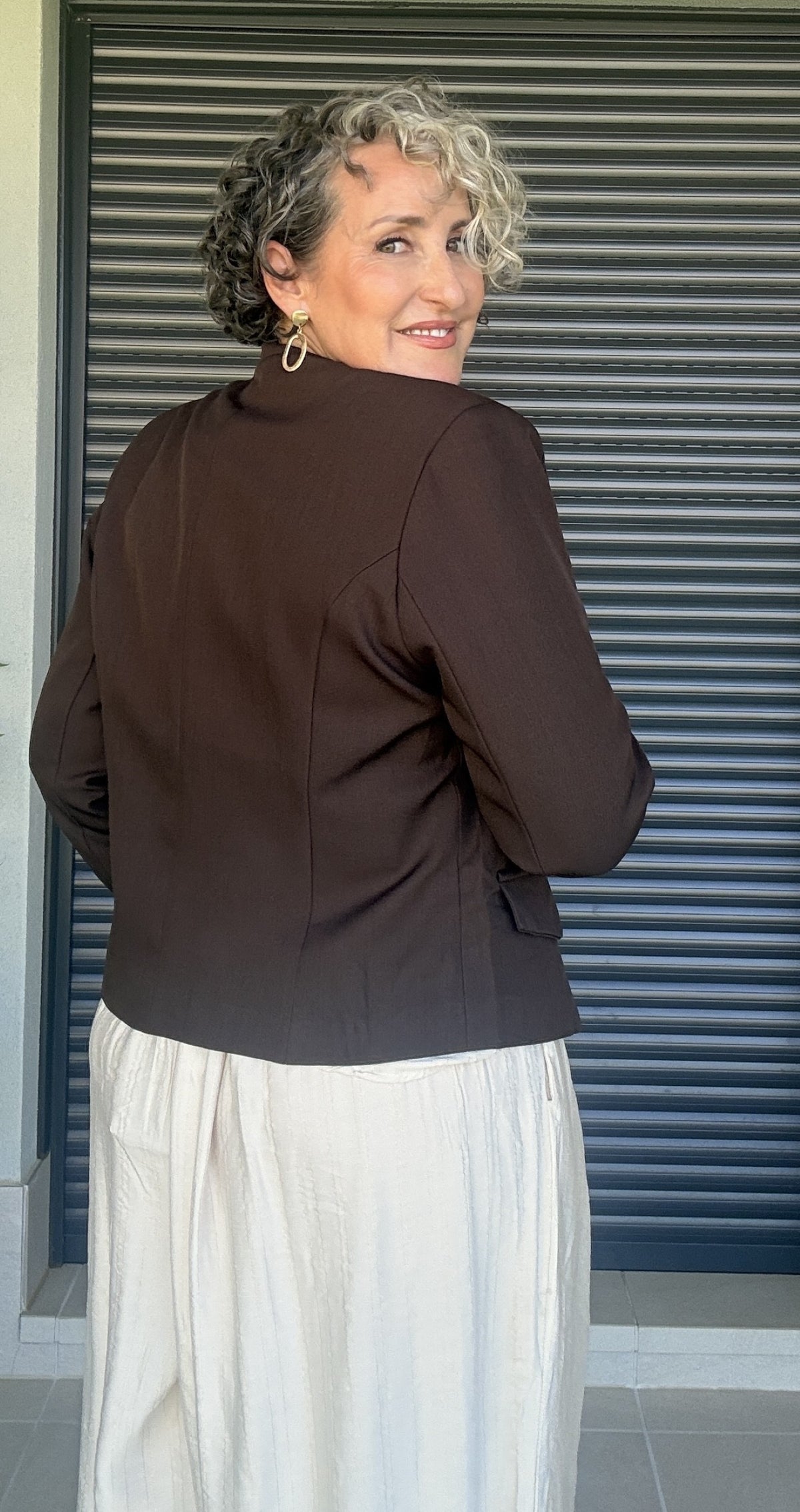 Chaqueta Napoleón Marrón