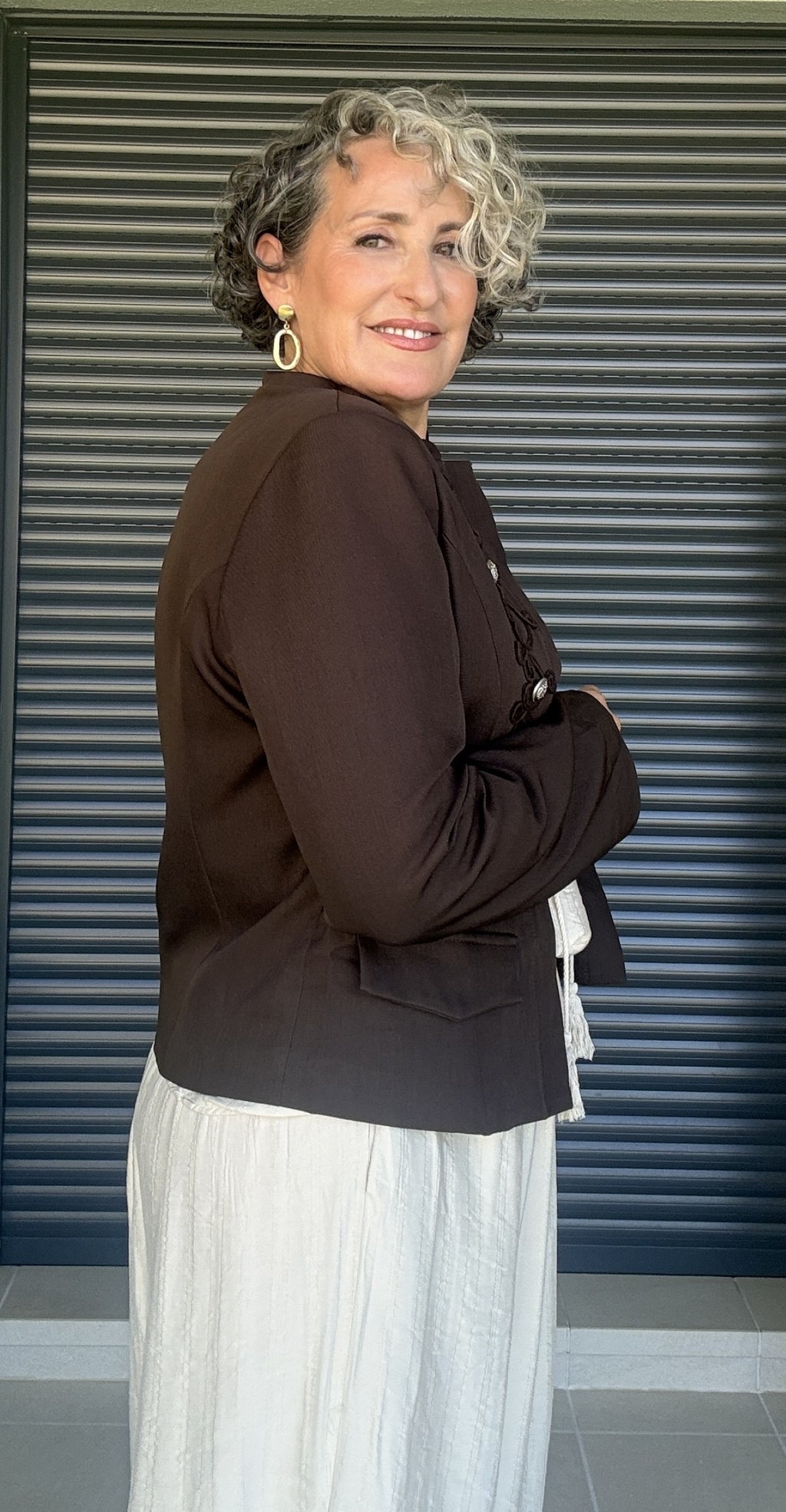 Chaqueta Napoleón Marrón
