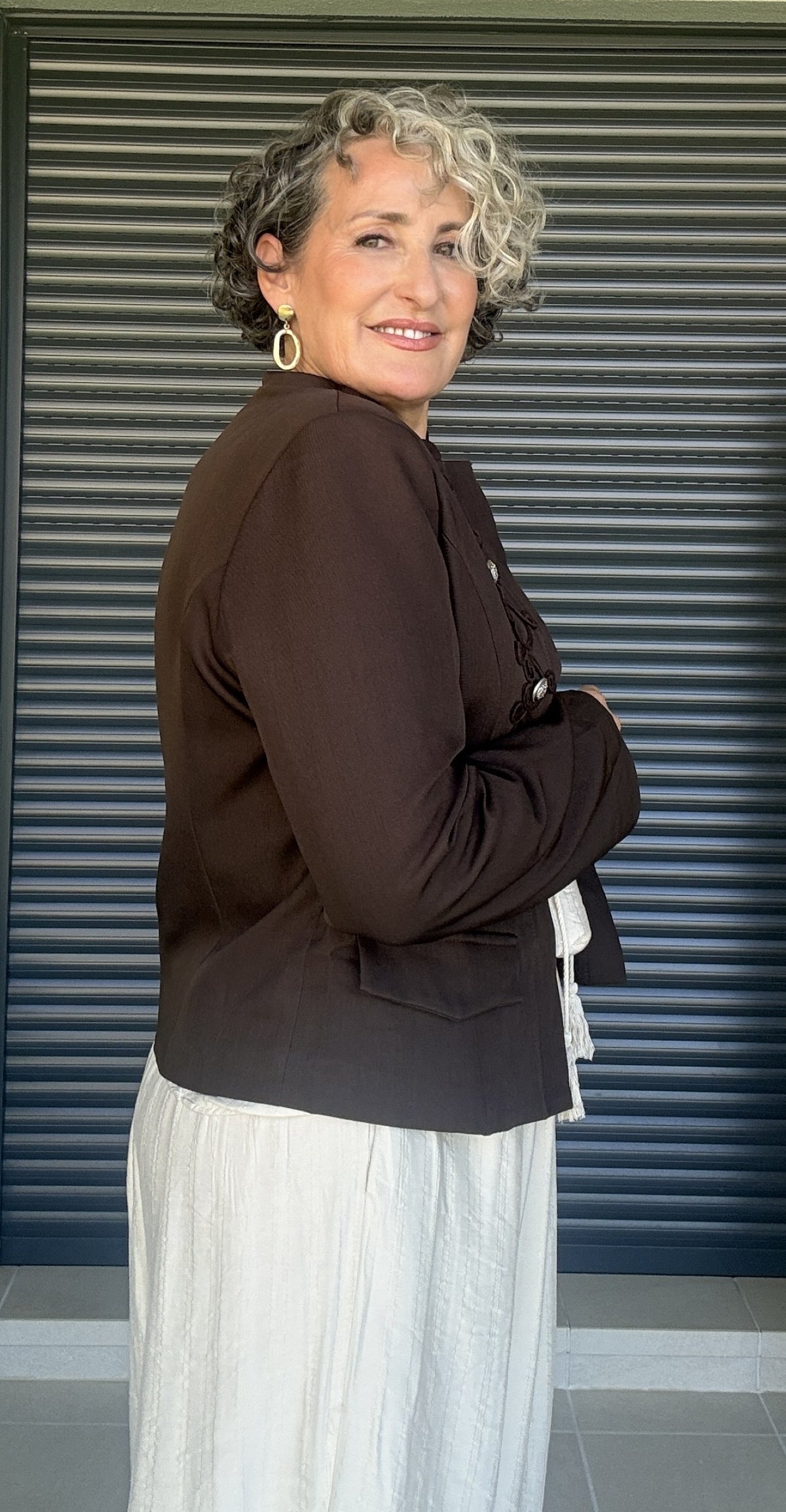 Chaqueta Napoleón Marrón