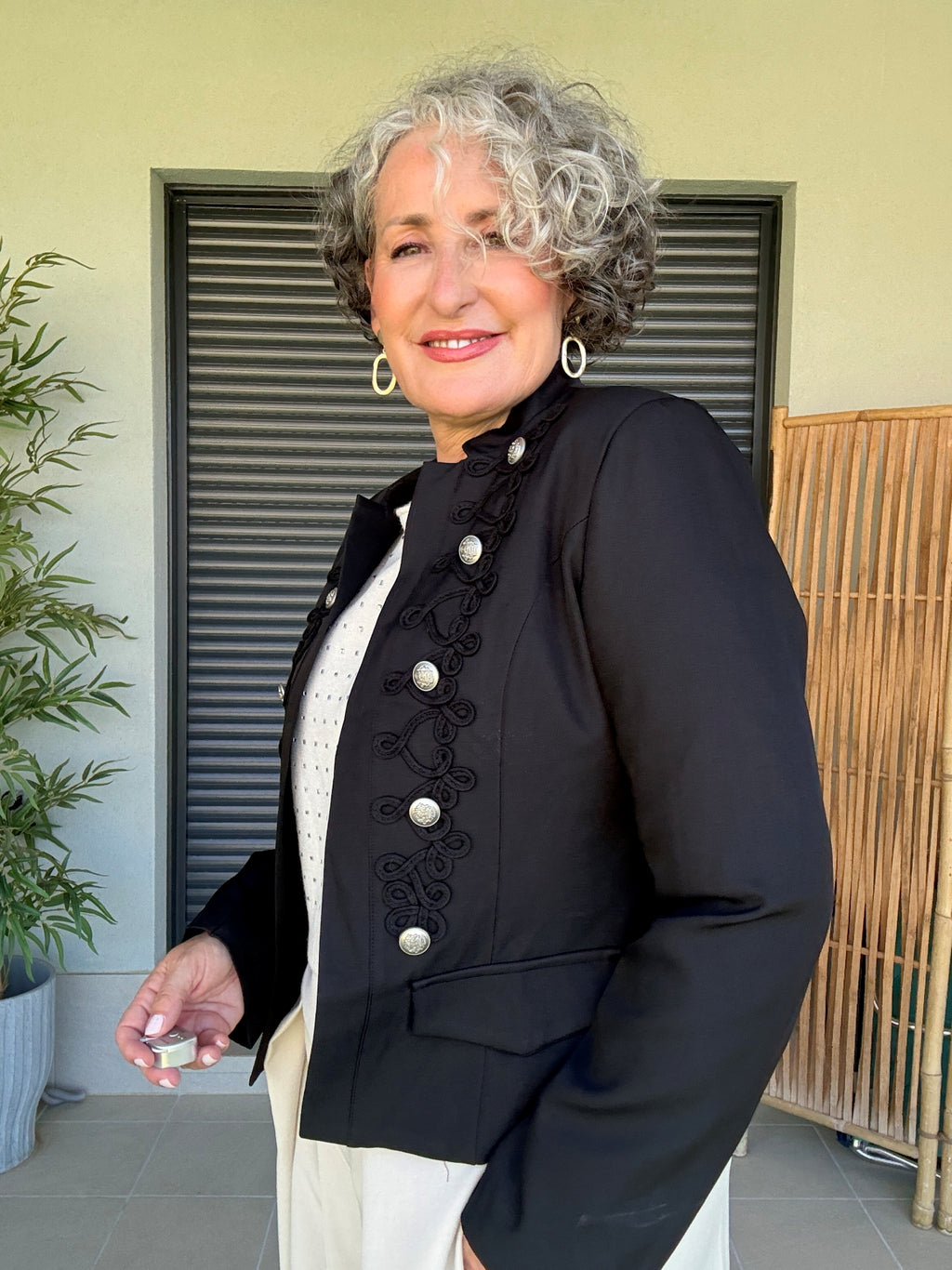 Chaqueta Napoleón Negra