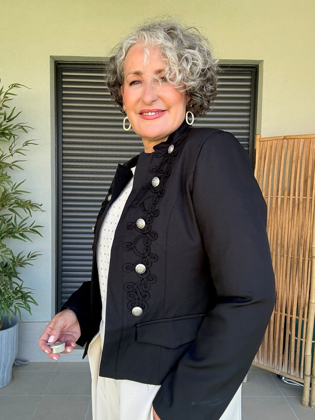 Chaqueta Napoleón Negra