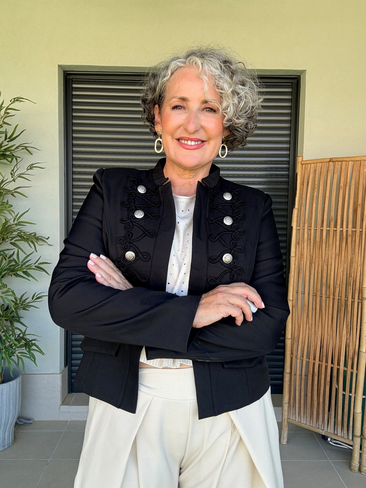 Chaqueta Napoleón Negra