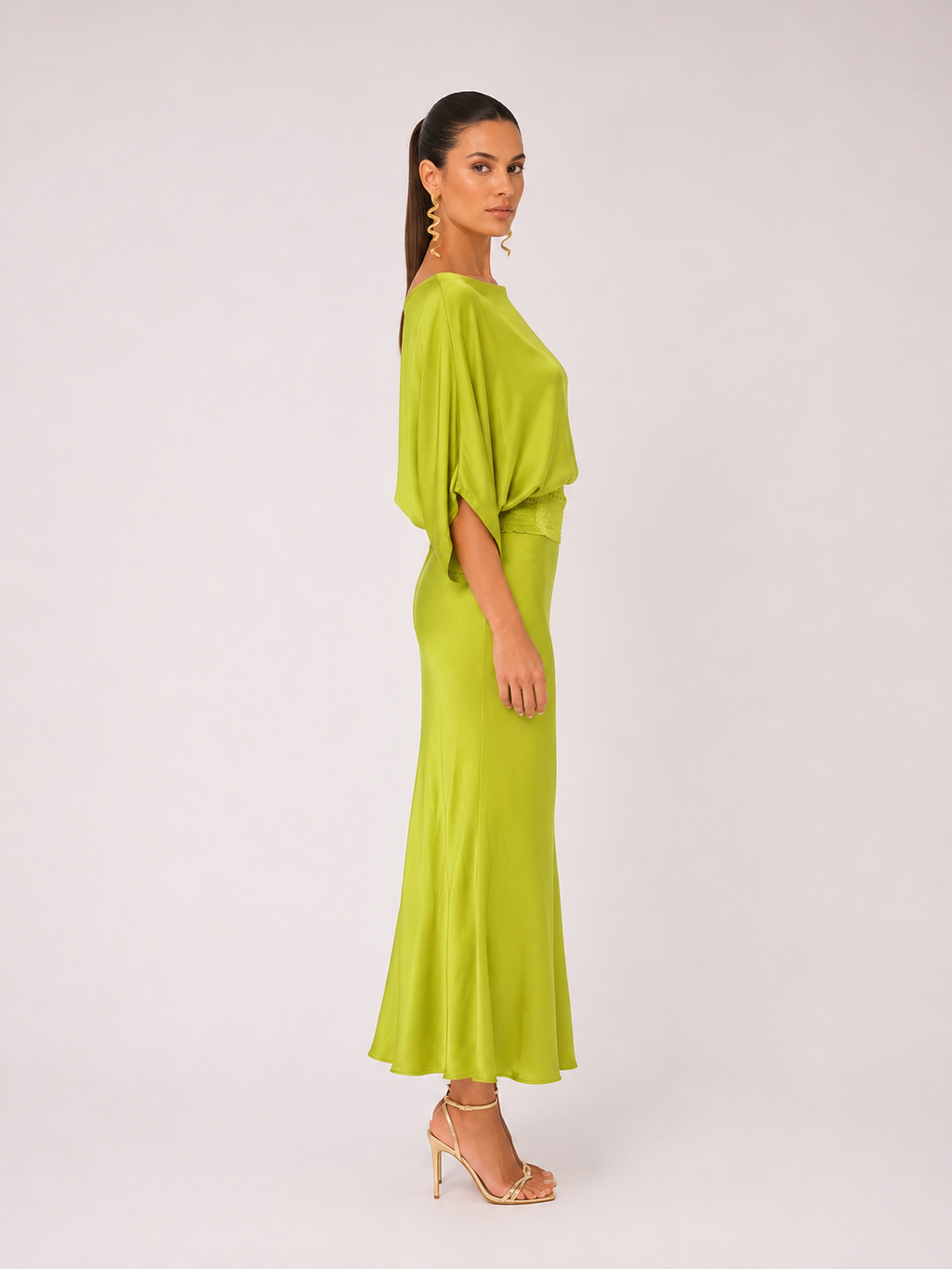 Conjunto Satinado Verde