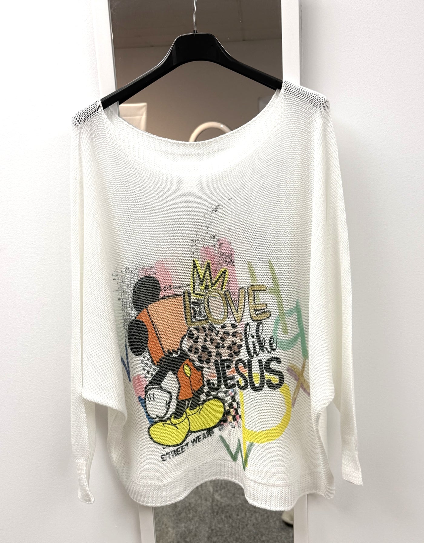 Jersey Divertido Manga Murciélago Talla Única