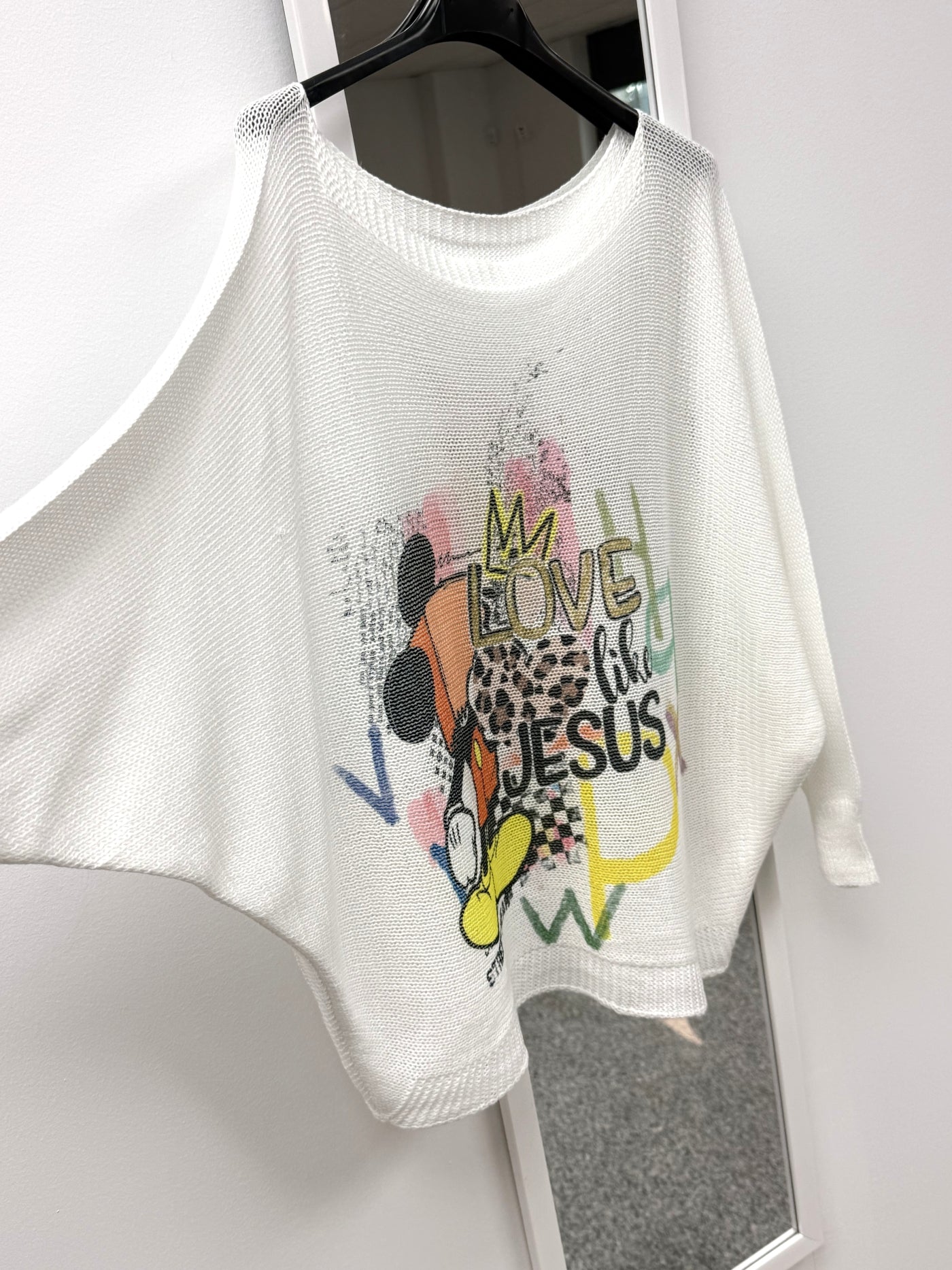 Jersey Divertido Manga Murciélago Talla Única