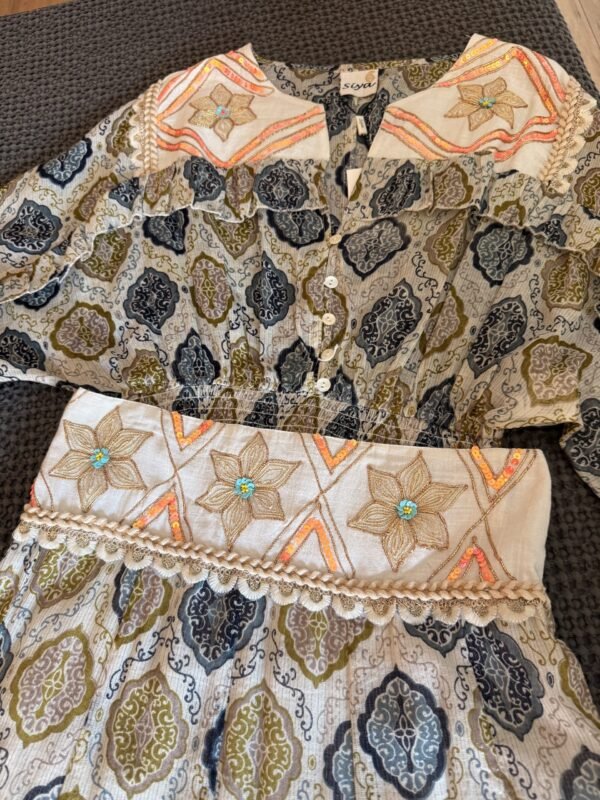 Conjunto Azul Indira.