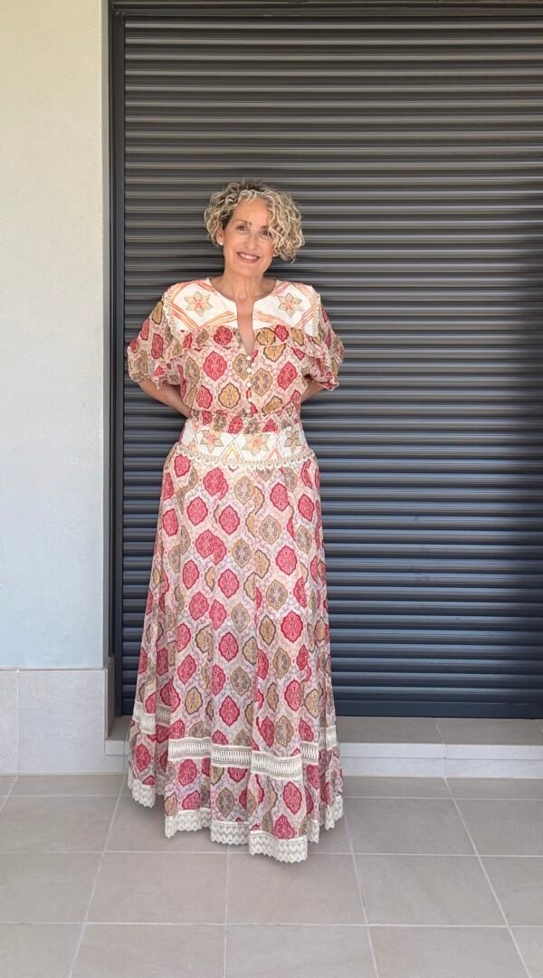Conjunto Indira Rojo
