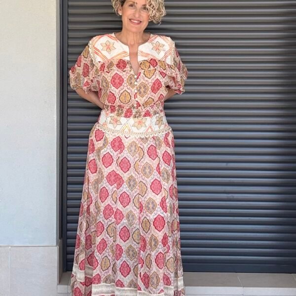 Conjunto Indira Rojo