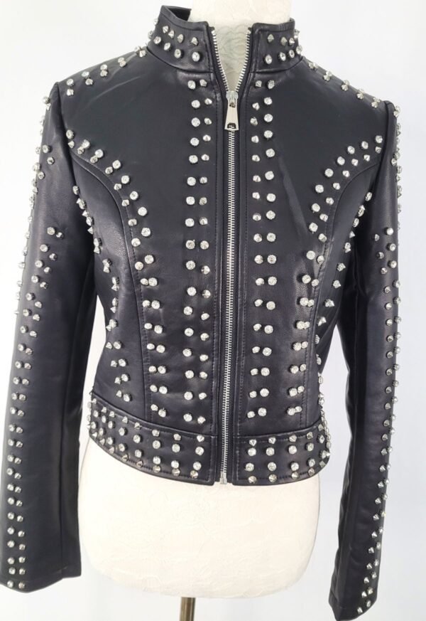 Chaqueta Piel Tachuelas - Imagen 3