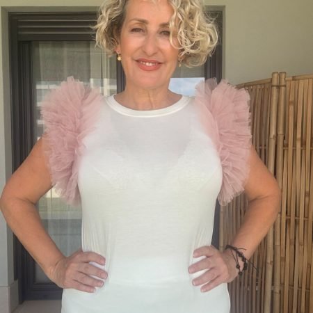 Camiseta Tul Nude