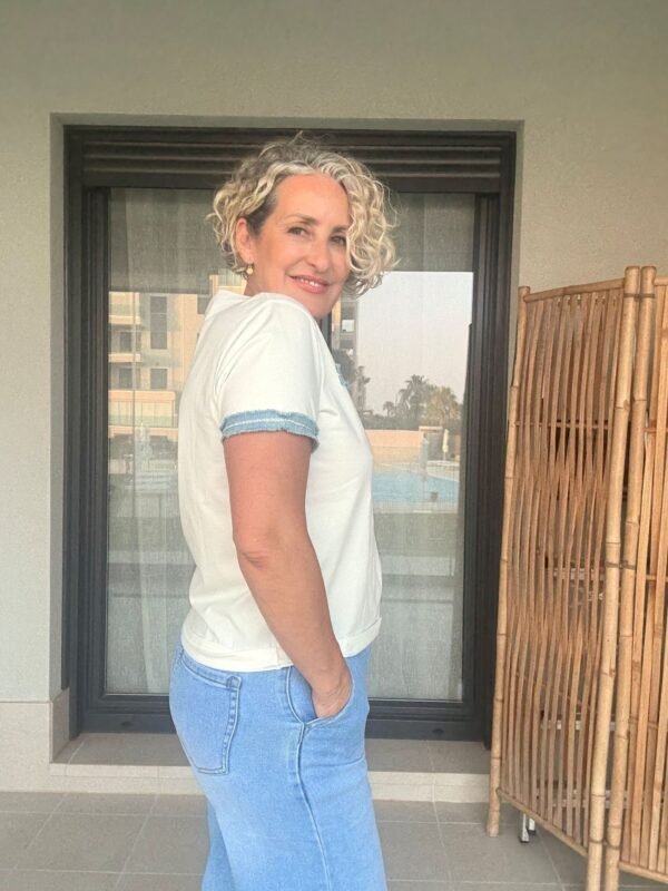 Camiseta Angela Blanca - Imagen 3