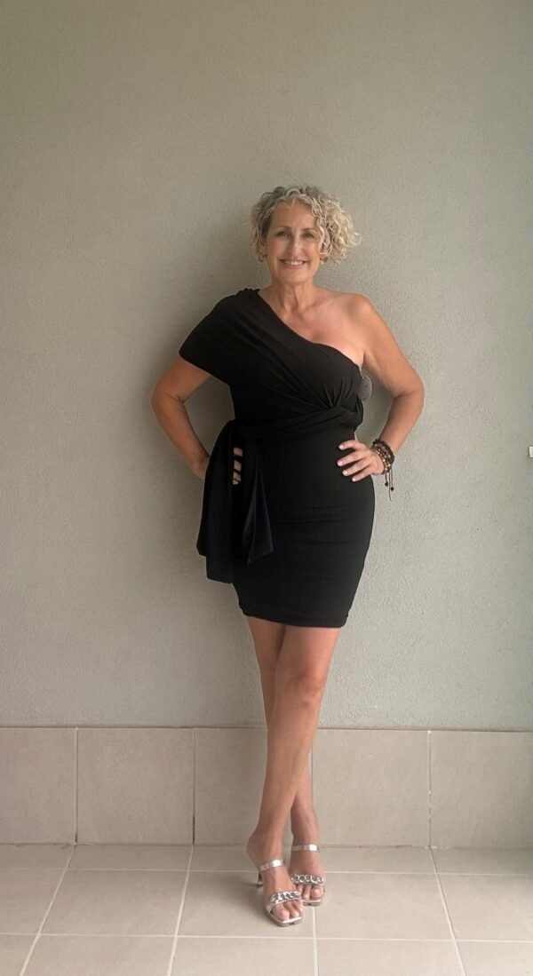 Vestido Manuela Negro - Imagen 3