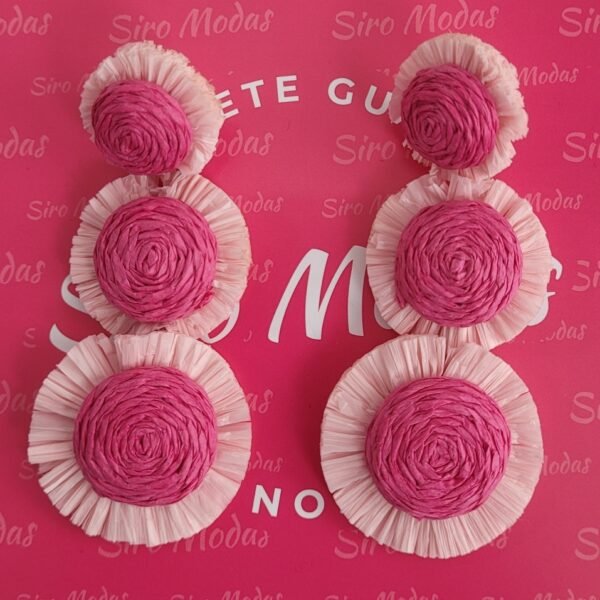 Pendientes Alegría - Rosa