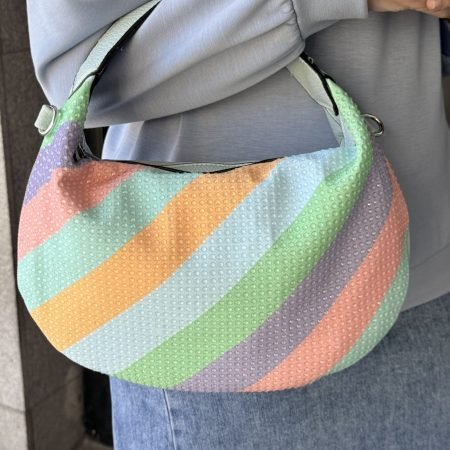 Bolso Arcoiris - Celeste