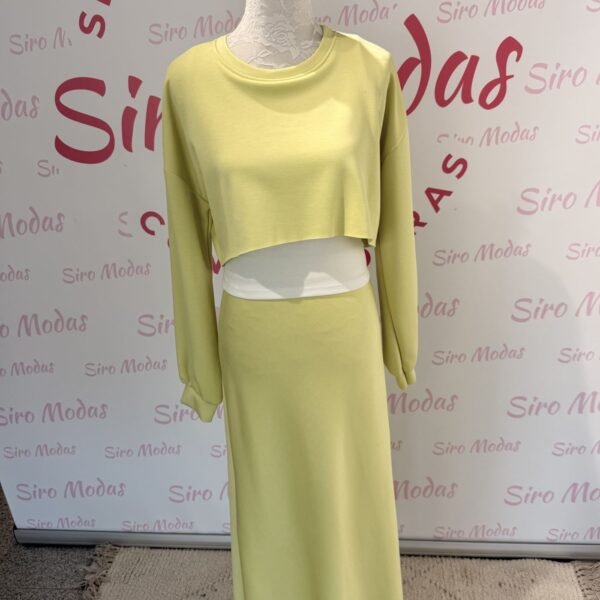 Conjunto Sport Falda lima Conjunto Sport Falda lima