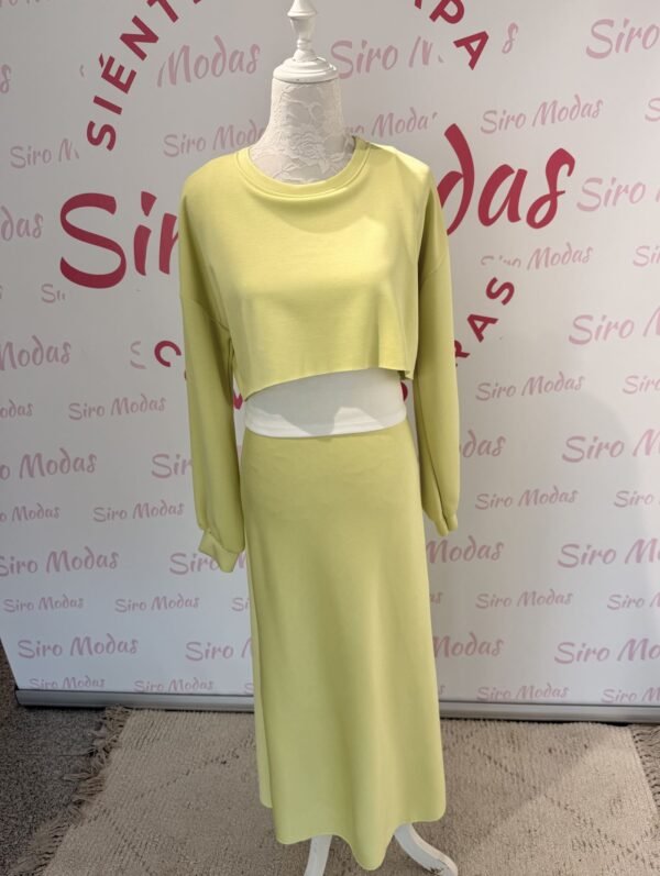 Conjunto Sport Falda lima