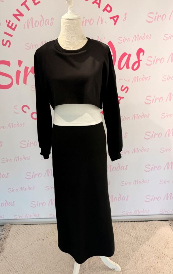Conjunto Sport Falda negro
