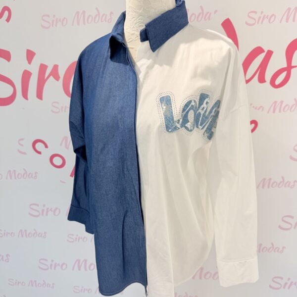 Camisa Bicolor
