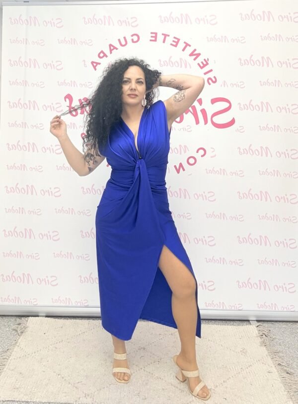 Vestido Diva Azul