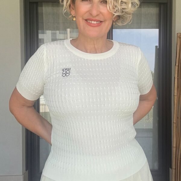 Jersey Lovely Blanco