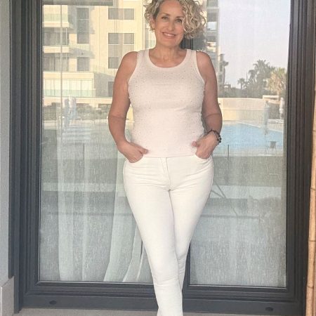 Jeans Pitillo Beige