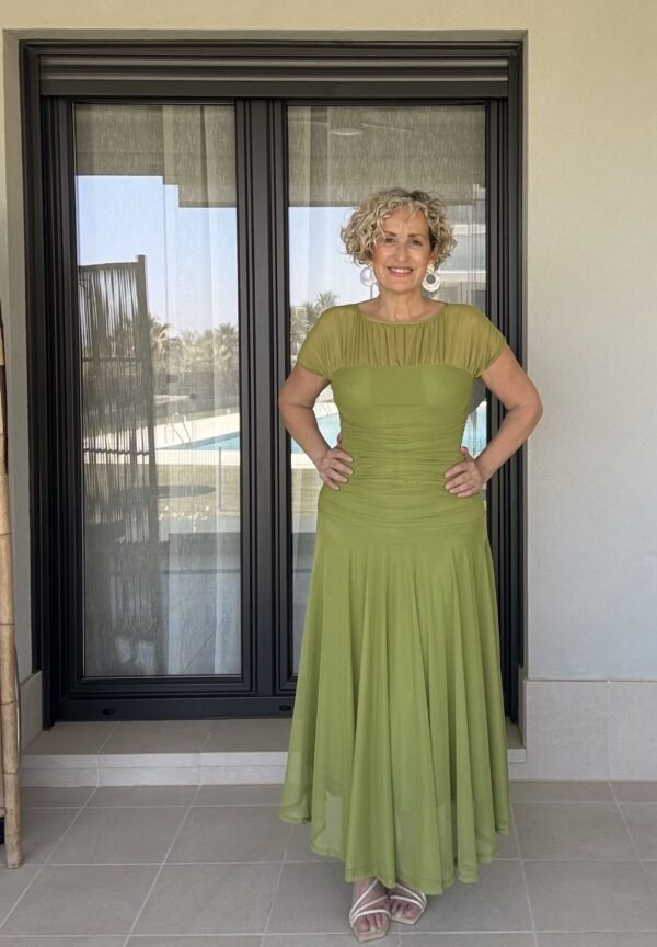 Vestido Aria Verde - Imagen 4
