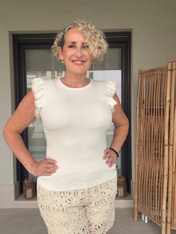 Jersey Blanco Coquette