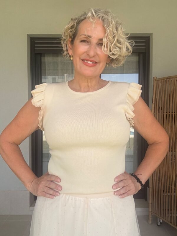 Jersey Beige Coquette