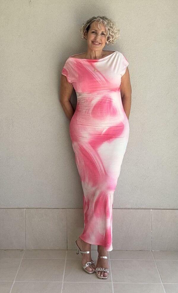 Vestido Flúor Rosa