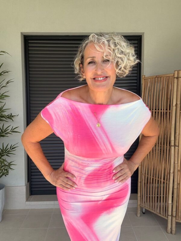 Vestido Flúor Rosa