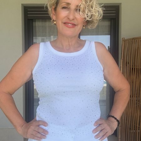 Top Estrella Blanco