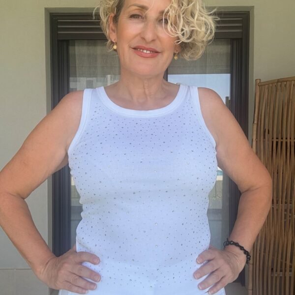 Top Estrella Blanco