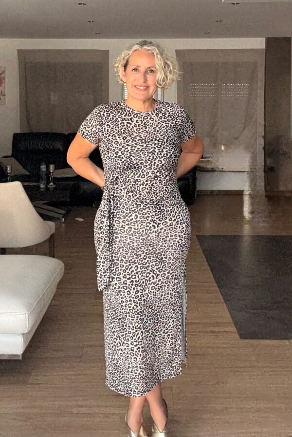 Vestido Animal Lazo
