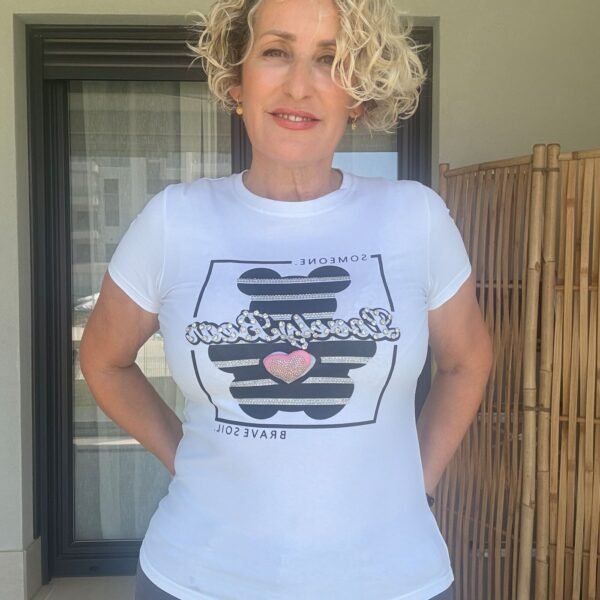 Camiseta Priscila Blanca