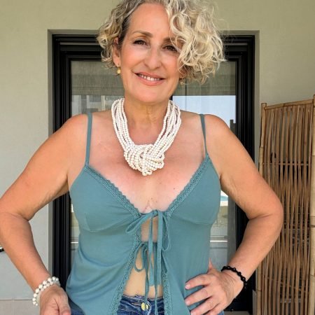 Top Thalía Verde