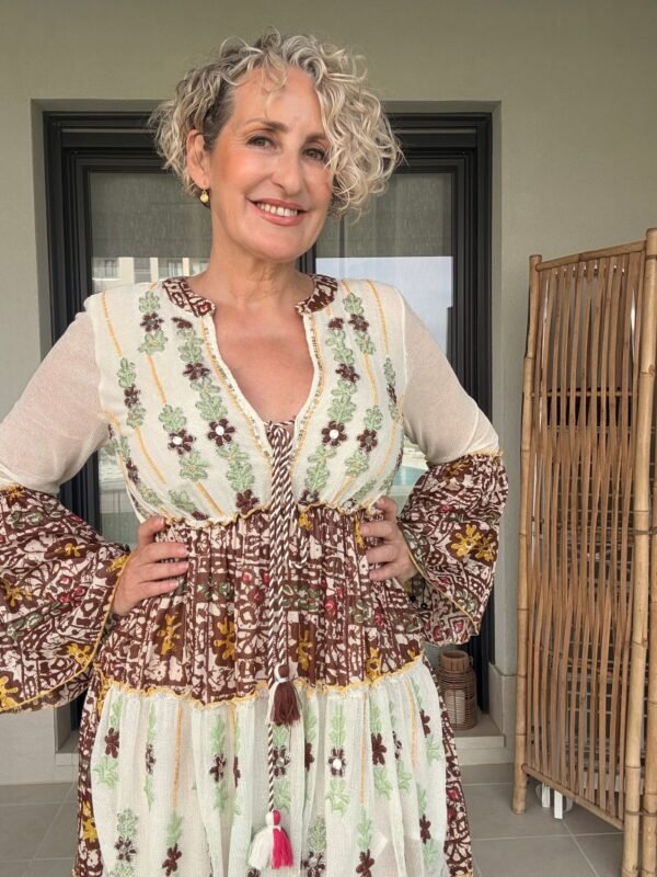 Vestido Liana Choco - Imagen 2