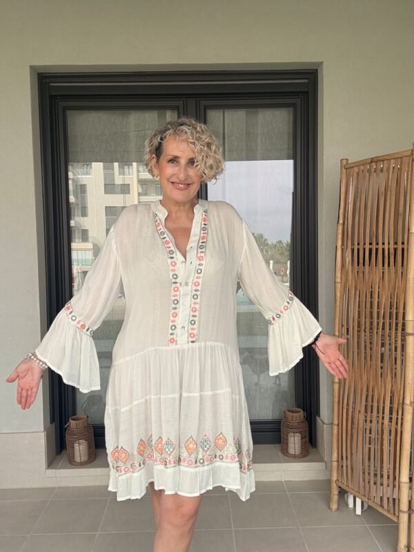 Vestido Blanco Luz de Mar - Imagen 4