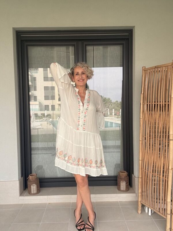 Vestido Blanco Luz de Mar - Imagen 6