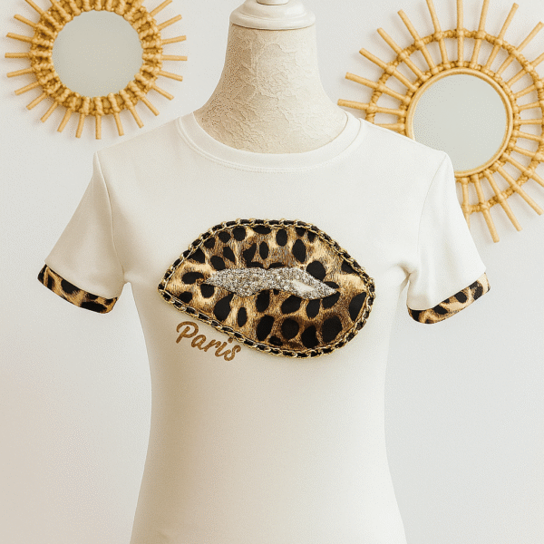 Camiseta Paris Blanca