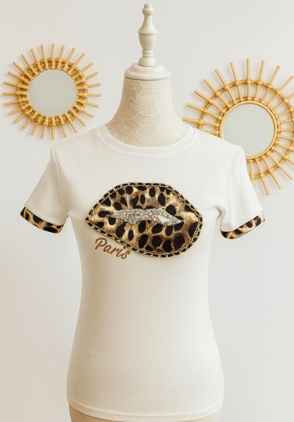 Camiseta Paris Blanca