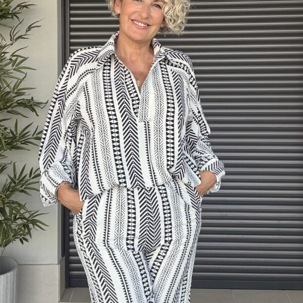 Conjunto Bicolor Étnico Conjunto Bicolor Étnico