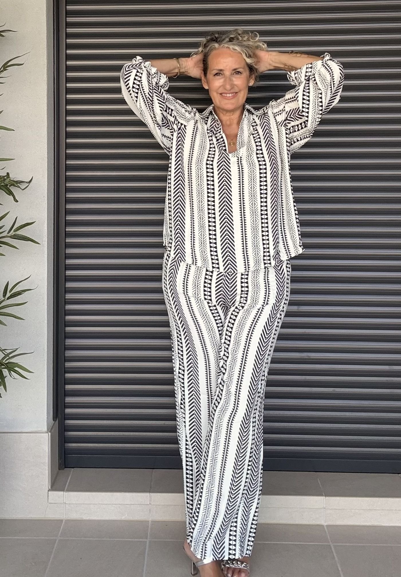 Conjunto Bicolor Étnico