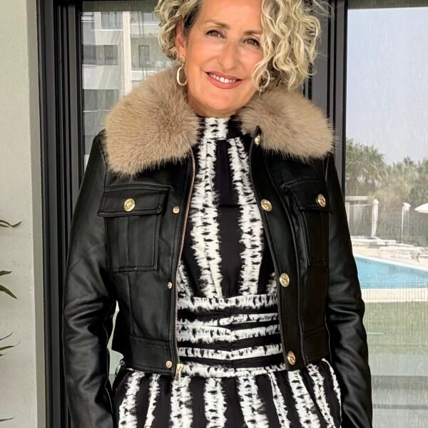 Chaqueta Negra Ideal Desmontable