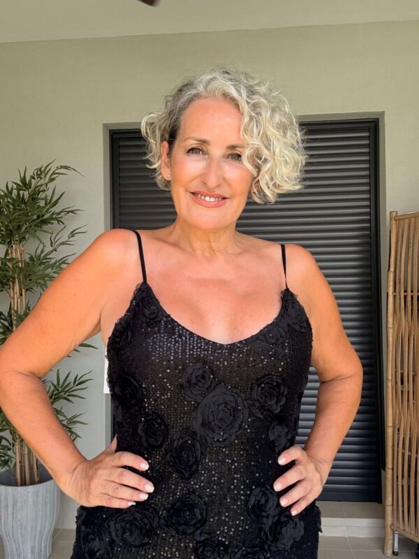 Vestido Negro Invitada
