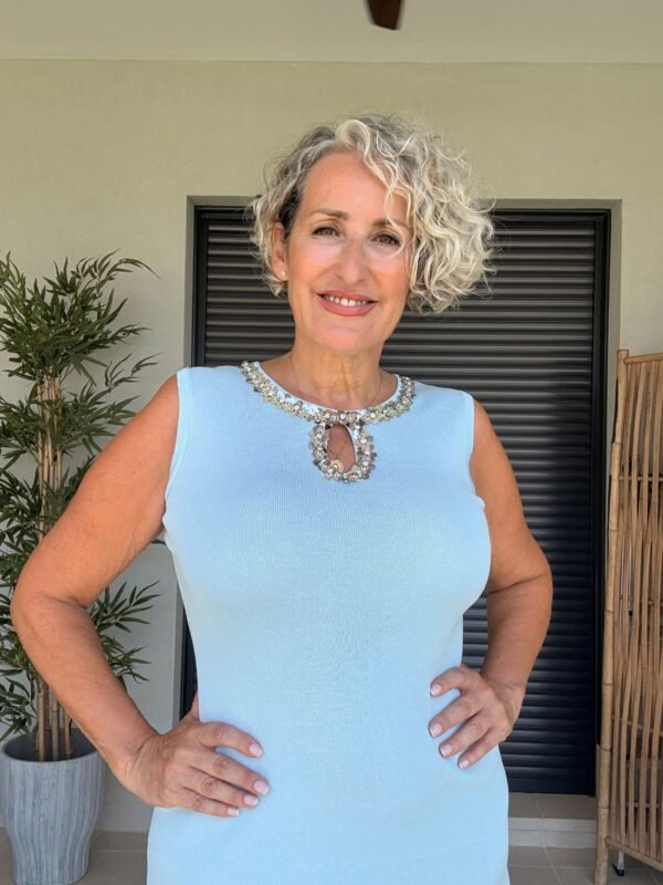 Vestido Celeste Grace