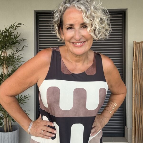 Vestido Chocolate Años 70 Vestido Chocolate Años 70